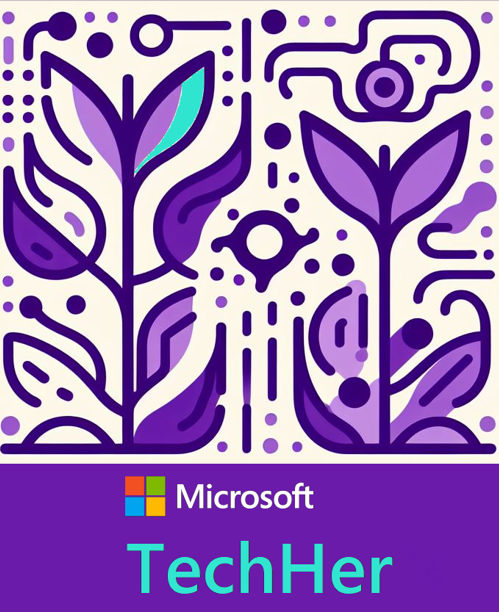Microsoft TechHer logo